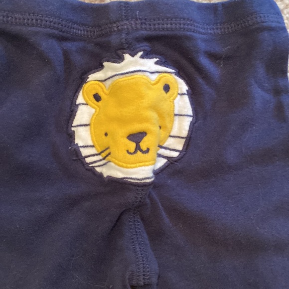 Carters bundle 6mo safari animal woodland animal stripe pant lot bundle - Picture 3 of 7